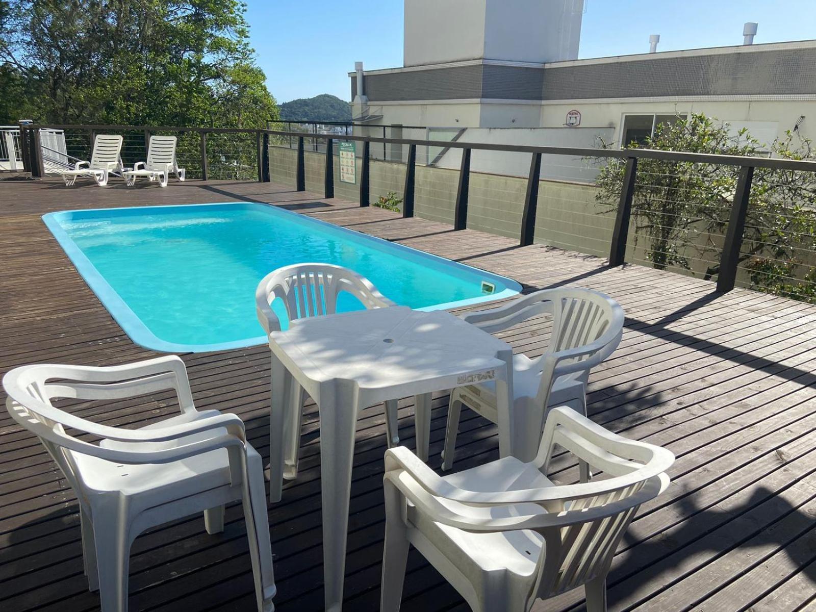 Jurere Cobertura 400M Do Mar Vista Linda Leilighet Florianópolis Eksteriør bilde