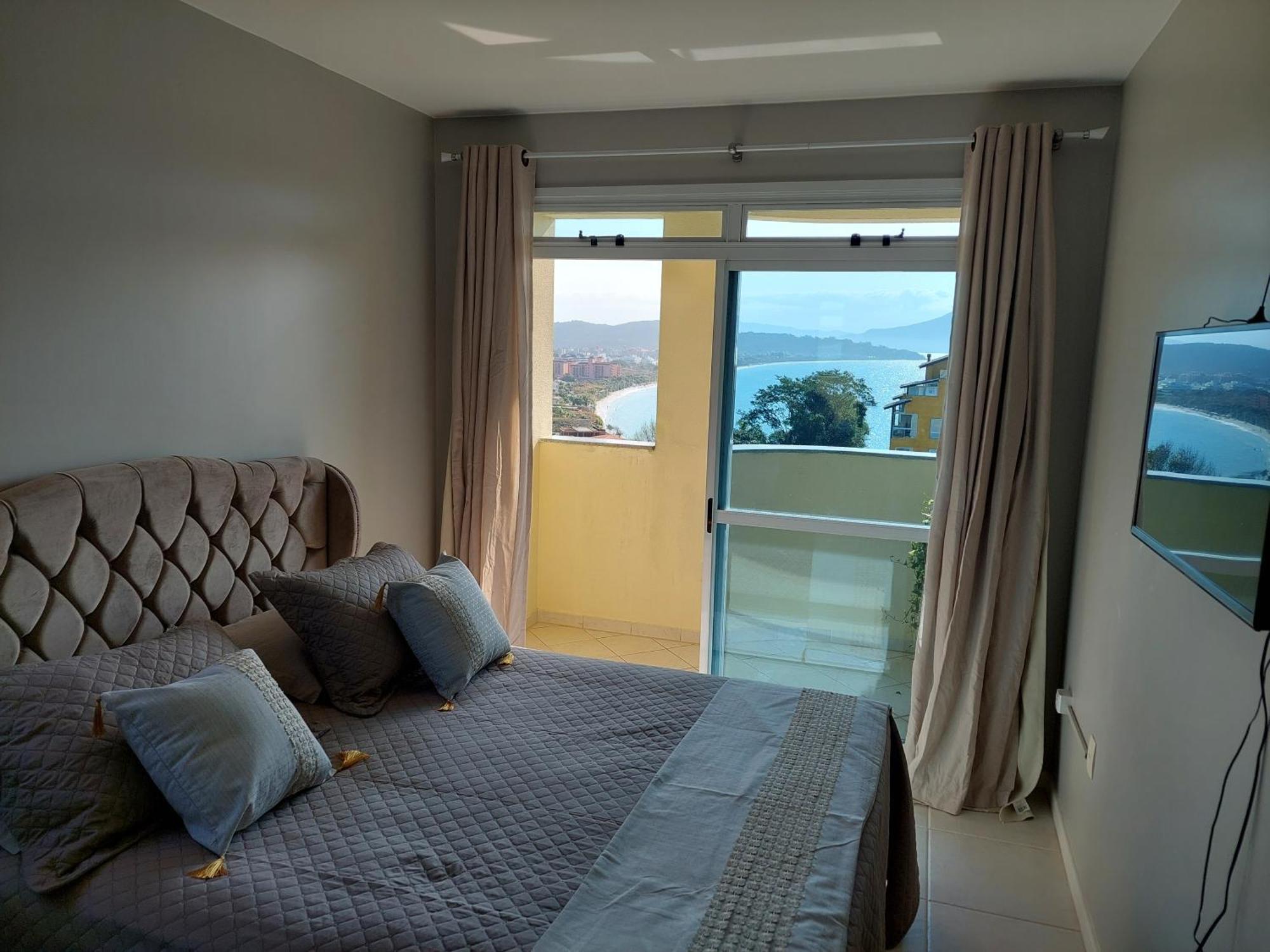 Jurere Cobertura 400M Do Mar Vista Linda Leilighet Florianópolis Eksteriør bilde